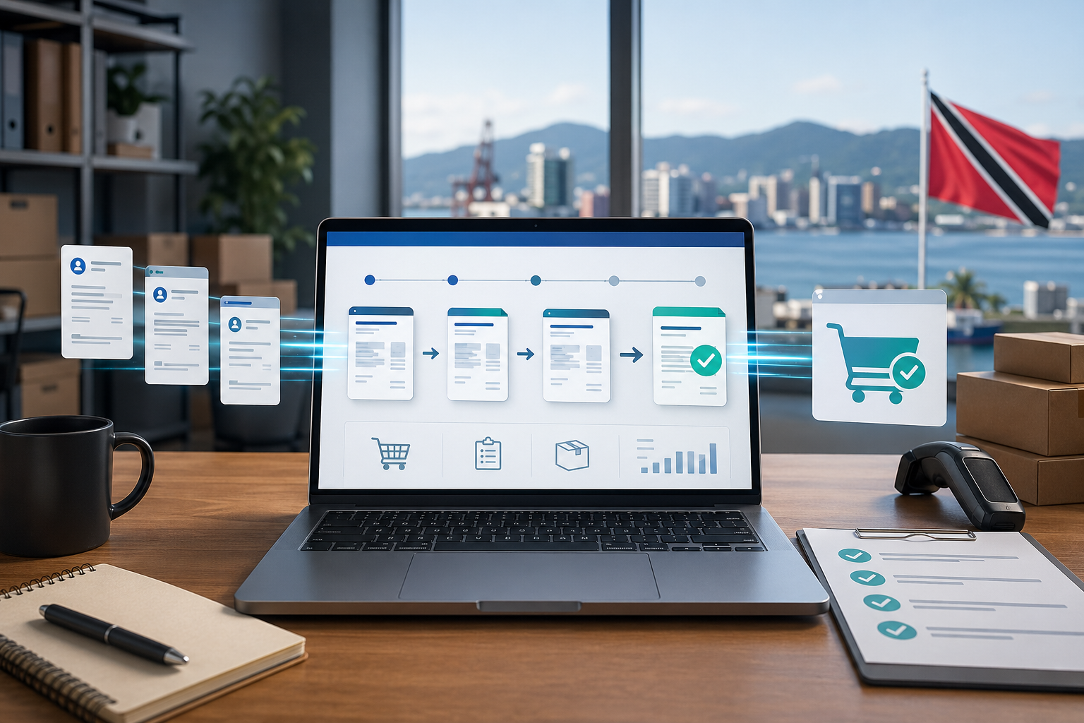 Quote-to-order automation workflow for repeat business orders