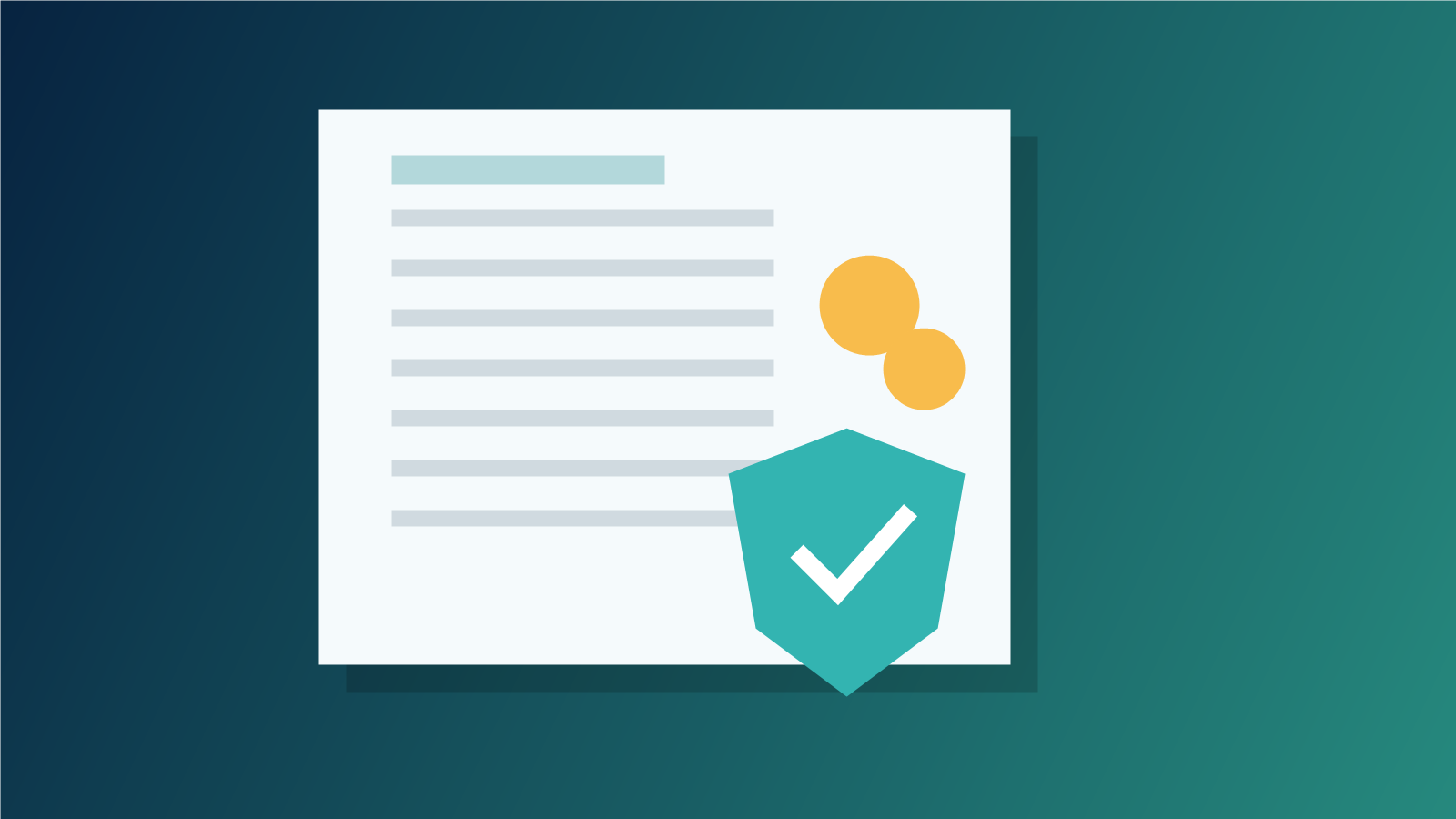 Abstract invoice and payment verification shield for business cyber safety
