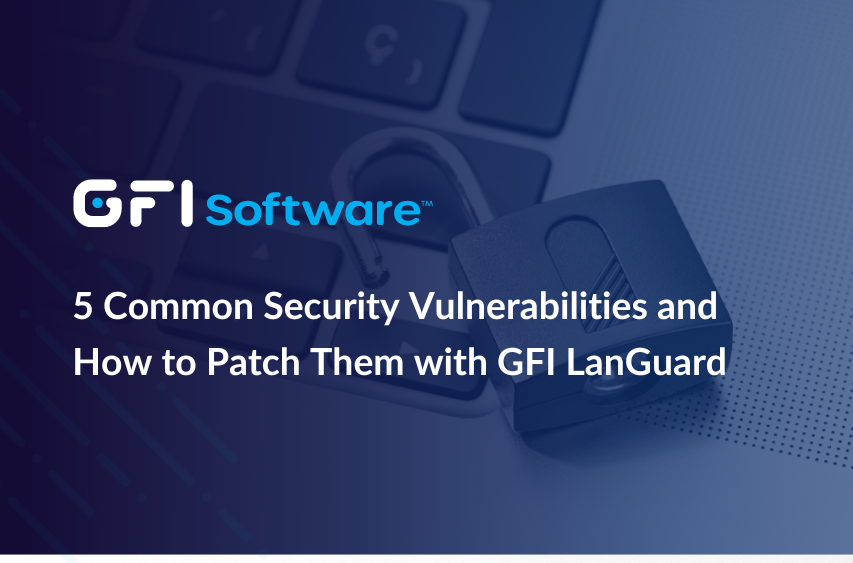 GFI LanGuard vulnerability and patch management article visual