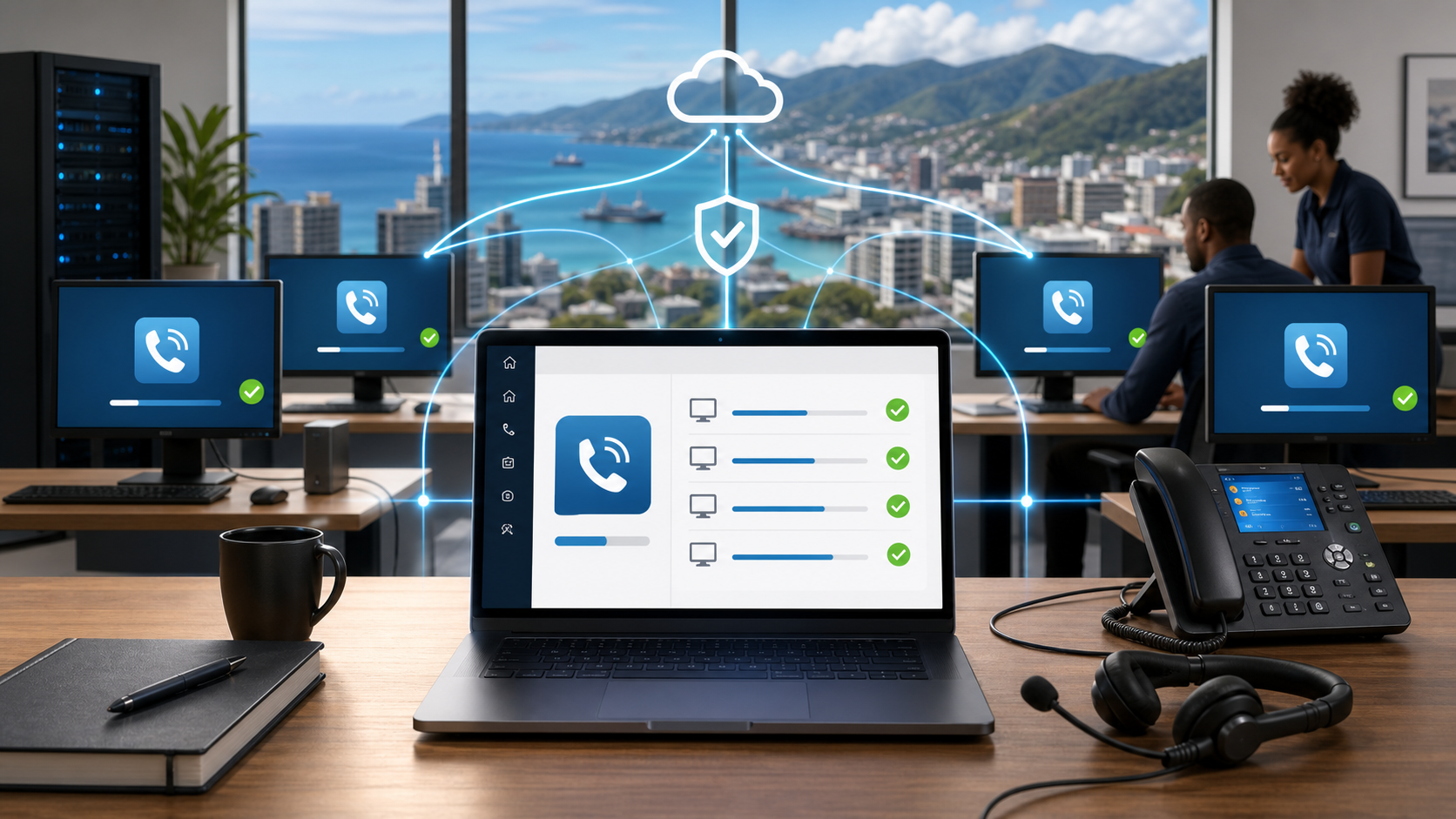 Managed deployment of 3CX softphone apps to Windows business desktops