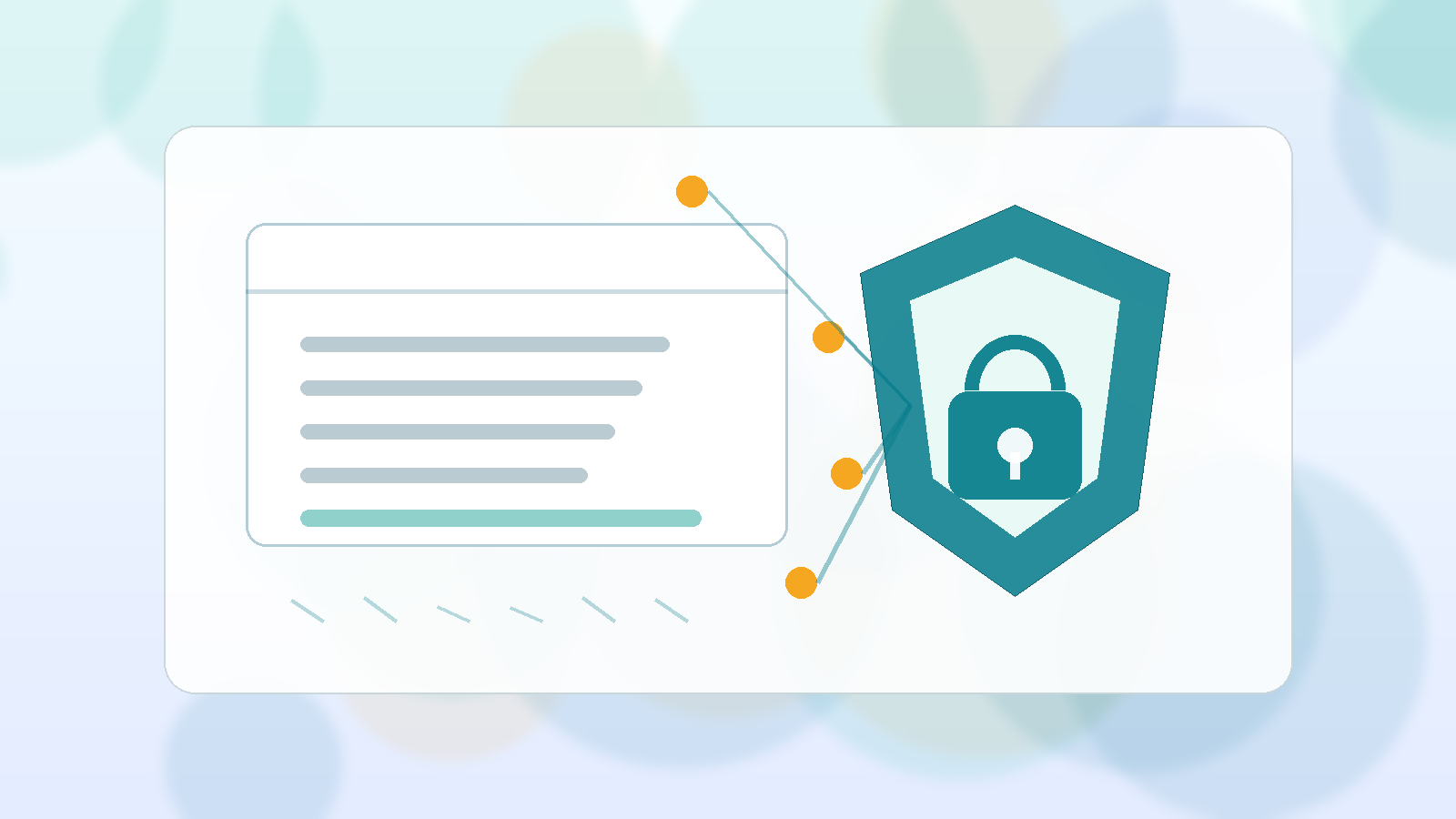 Secure managed email signature data protection controls