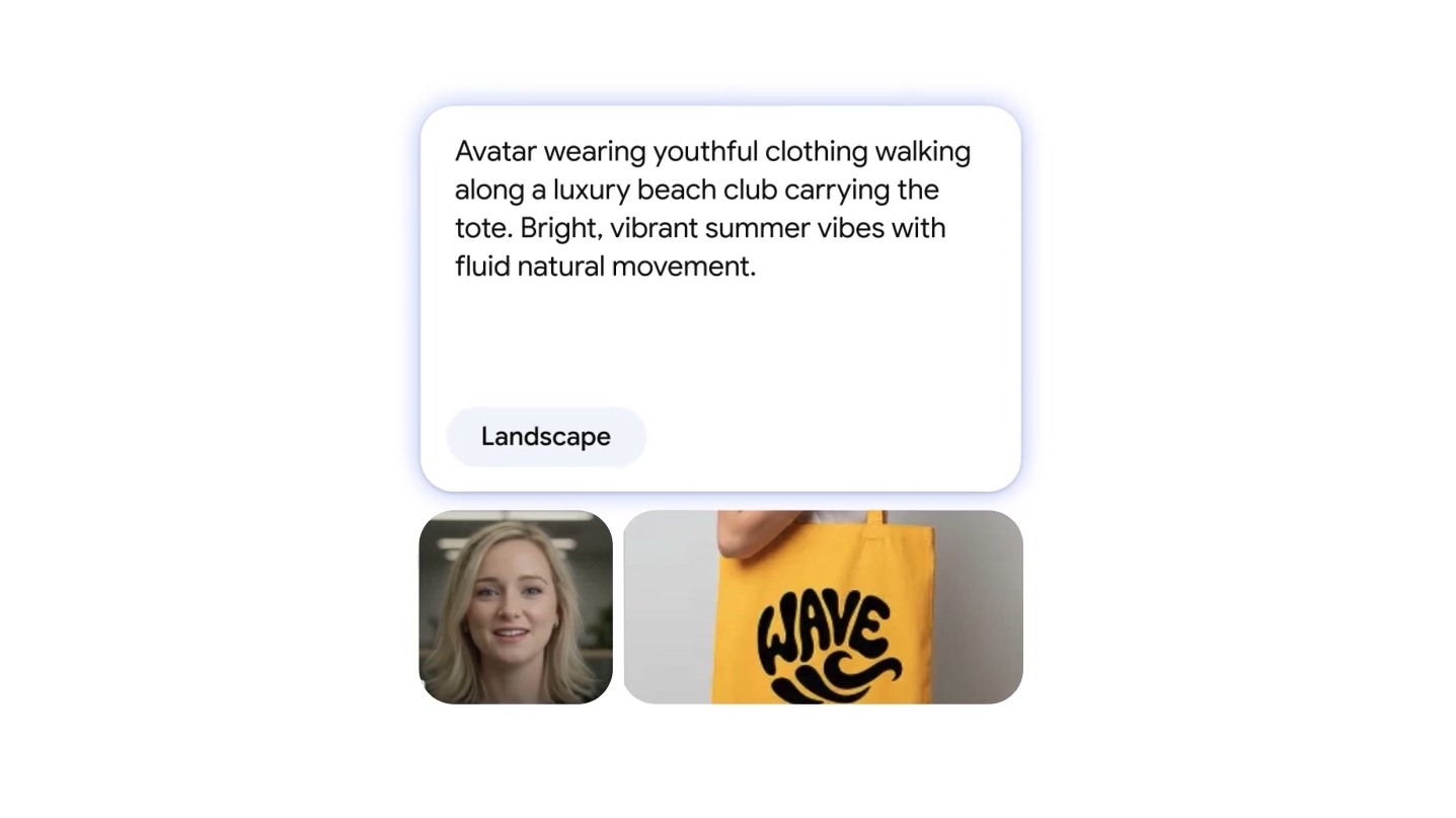 Google Vids directed avatar feature visual