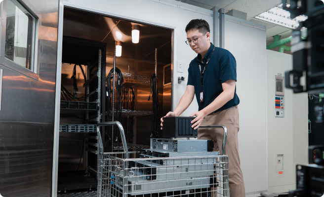 Synology systems being prepared for reliability testing