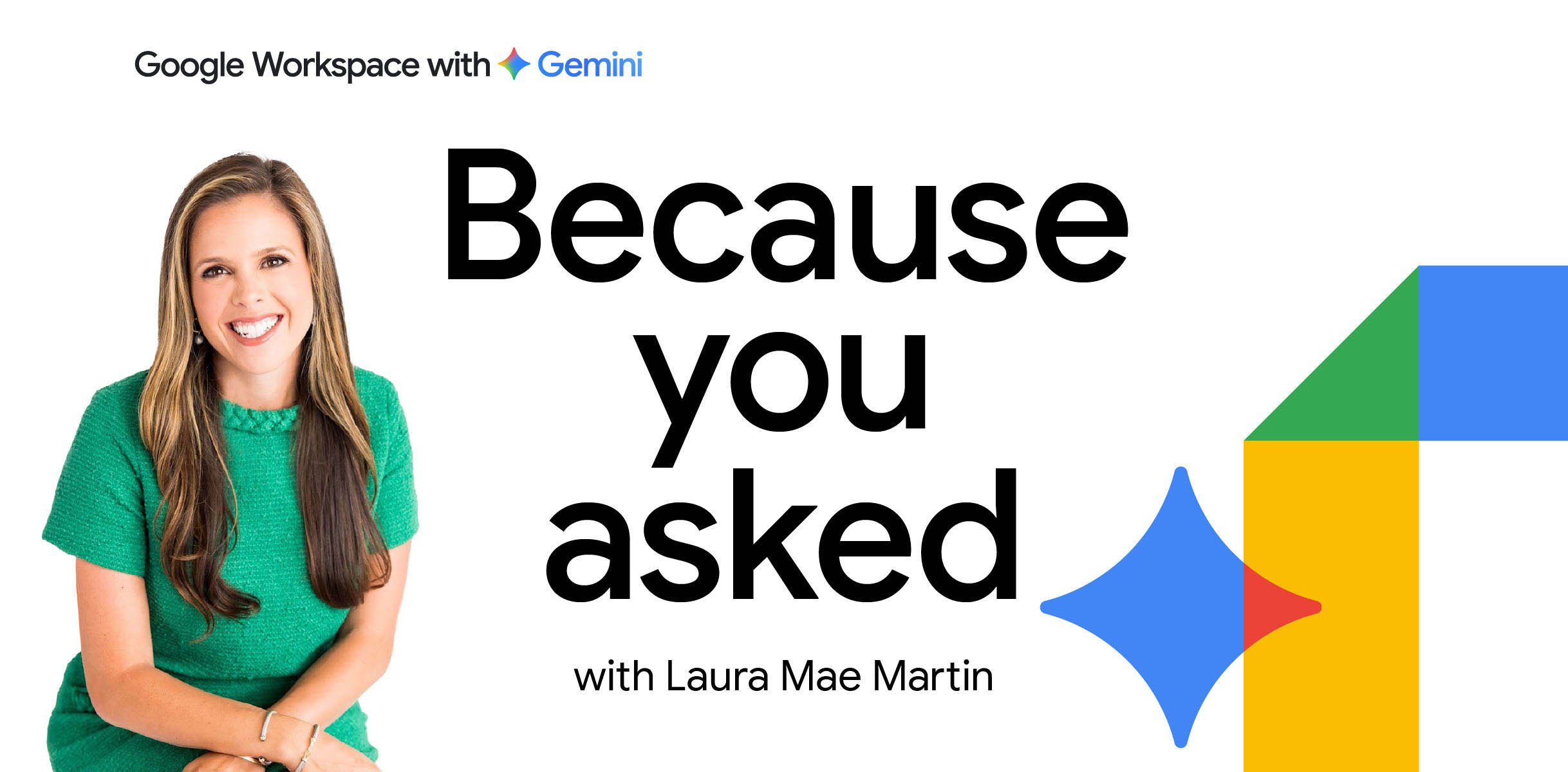 Google Workspace article visual about improving Gemini prompts