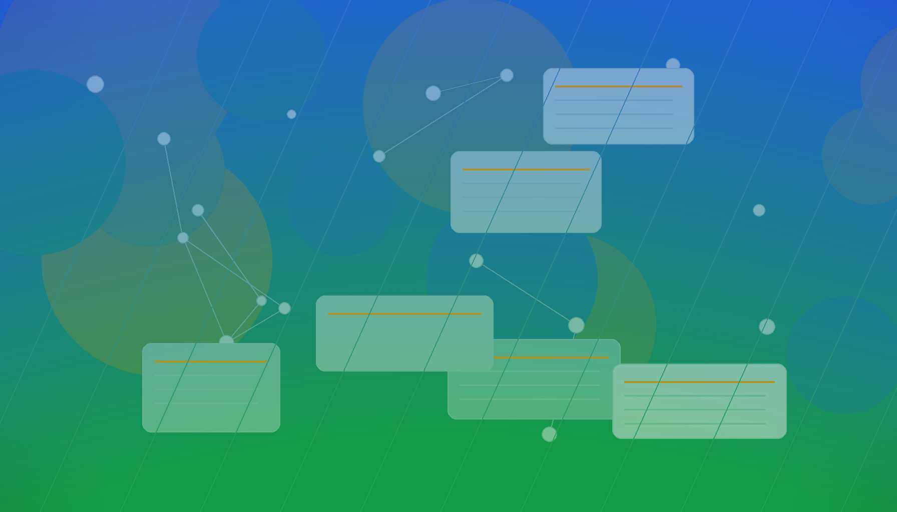 Abstract Google Workspace agentic AI workflow with connected business apps and secure data paths