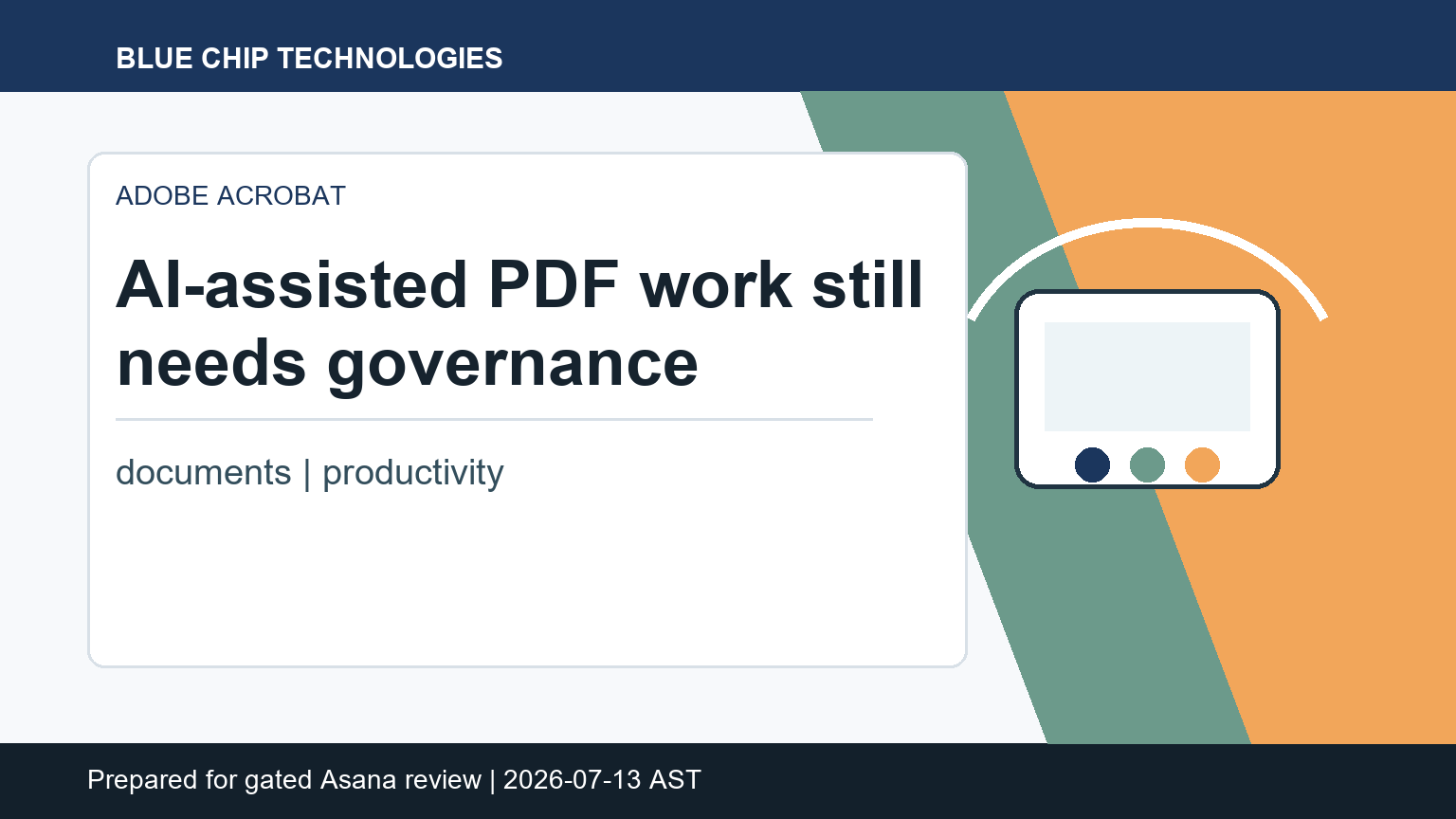 Adobe Acrobat AI Can Speed Up PDF Work, But Governance Still Matters