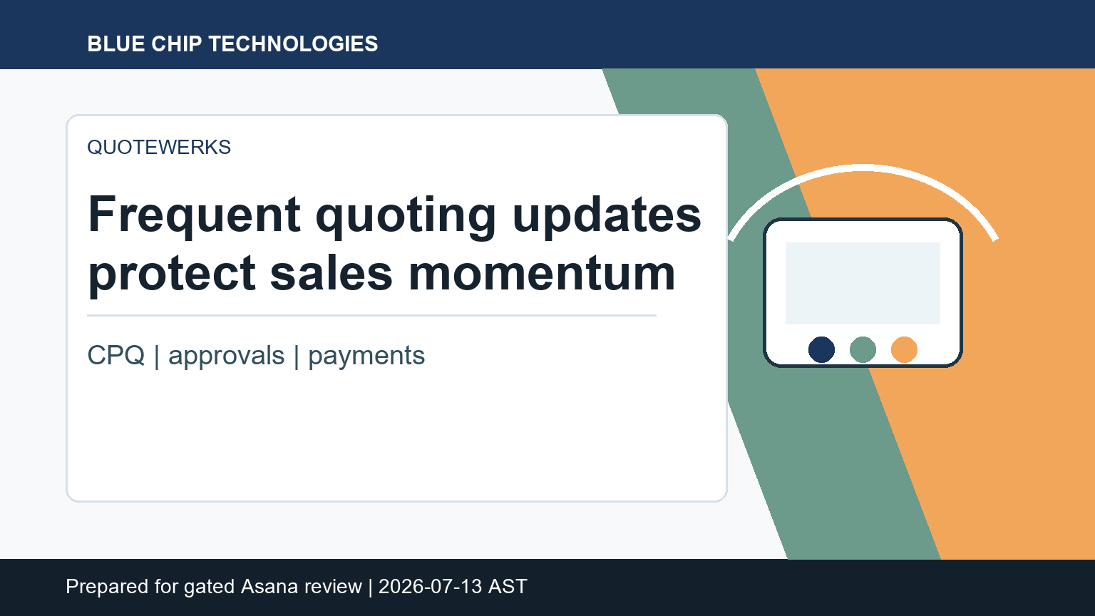 QuoteWerks Updates Protect the Momentum Between Quote and Close