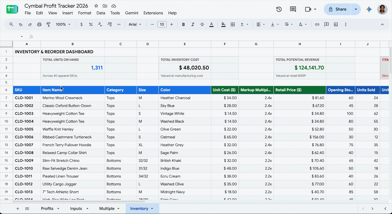 Enabling manual calculation mode in Google Sheets through File > Settings > Calculation Settings